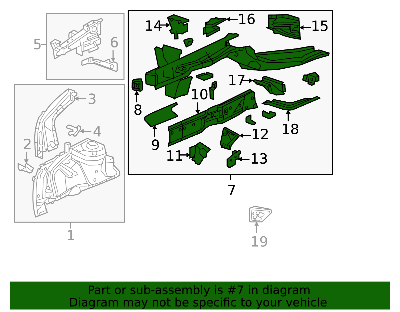 GM Parts | (84756165) - Lower Rail Assembly | GM Parts Store