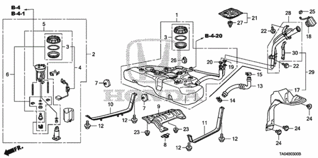 Fuel Tank (KA/KC/KL) for 2010 Honda Accord #0