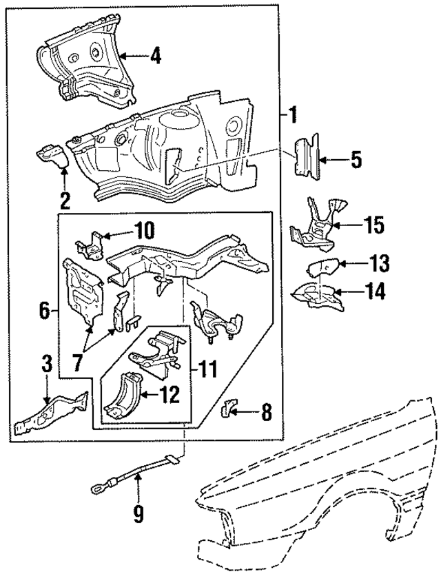 893804139 - Suspension: Reinforcement for Audi Image