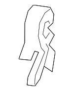 6LG21TX7AB - Body: Seat Back Recliner Adjustment Mechanism Cover for Jeep: Gladiator Image