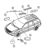 YJ60XDVAE - Electrical: Driver Air Bag for Mopar Image