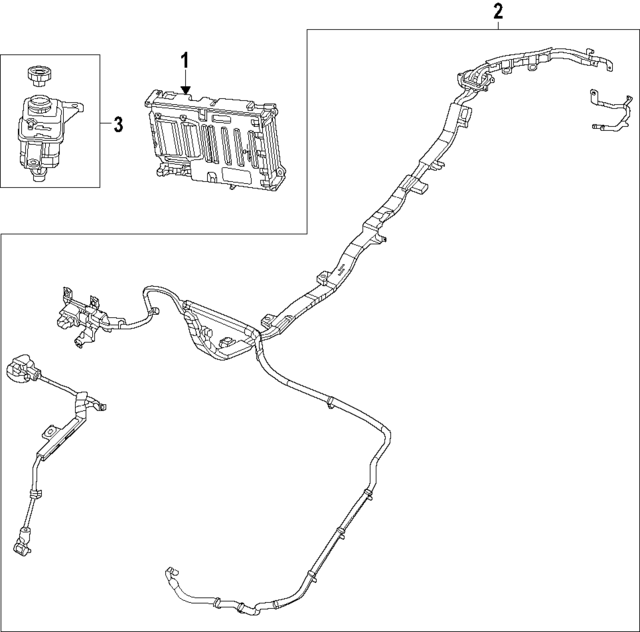 68563843AA - Hybrid Components: Cable for Mopar Image