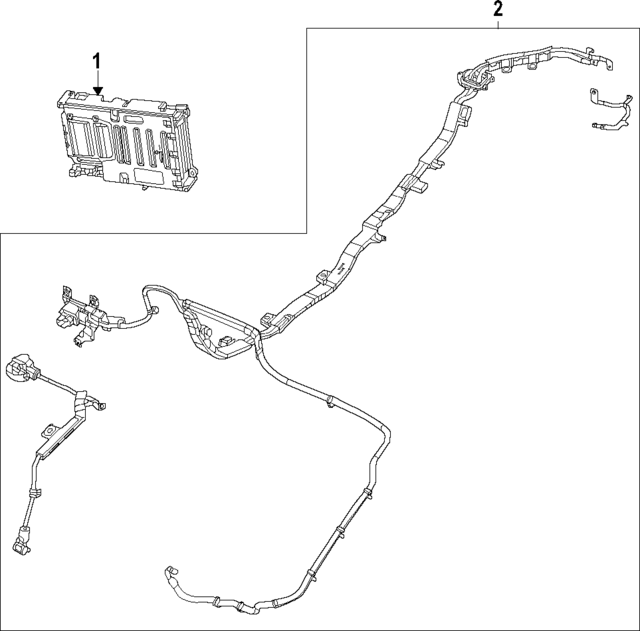 68563843AA - Hybrid Components: Cable for Mopar Image