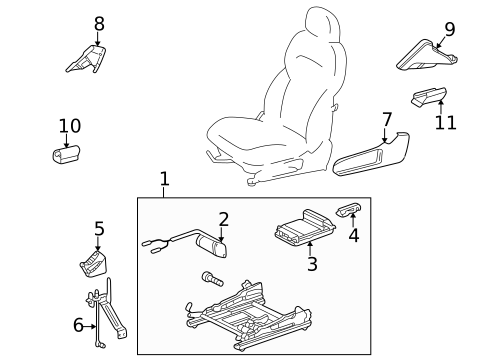 Tracks & Components for 2002 Mercedes-Benz CLK430 #0