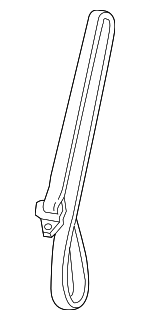 82243TK8A01ZD - Body: Strap for Honda: Odyssey Image