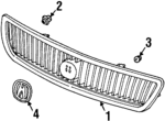 75101SY8A10 - : Grille for Acura Image
