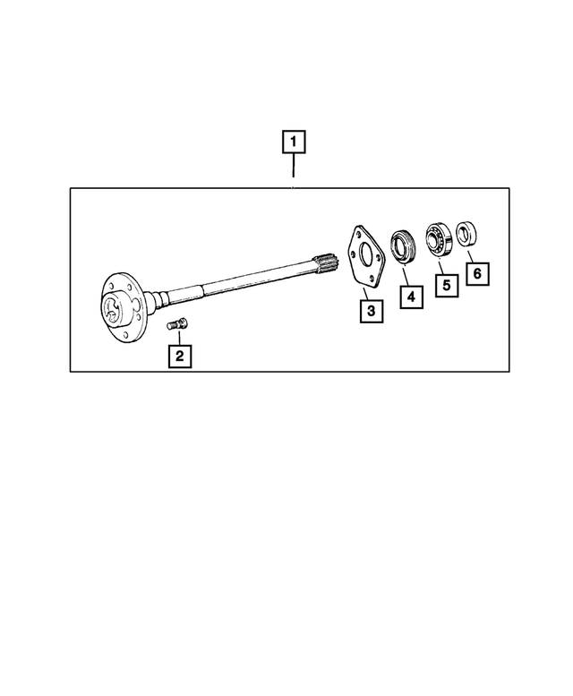 4762841 - Rear Axle: Hub Stud, Right Or Left for Mopar Image