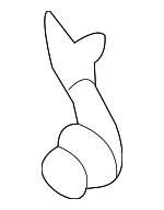 31439755 - Cooling System: Water Hose Bracket for Volvo Image