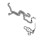 32263990 - Cooling System: Hose &amp; Tube Assembly for Volvo Image