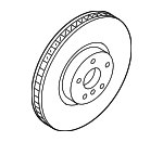 34108840330 - Brakes: Rotor for BMW Image
