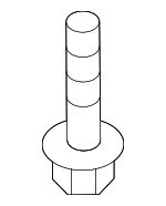 9CF600516B - Body: Air Deflector Screw for Mazda Image