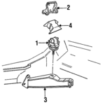 10157980 - Engine: Motor Mount for GM Image