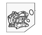 194106MAJ01 - Belts &amp; Cooling: Engine Water Pump Housing for Honda Image