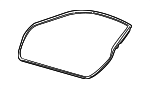 99653707506 - Body: Weatherstrip for Porsche: 911 Image