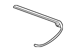 99653708507 - Body: Belt Weather-strip for Porsche: 911, Boxster Image