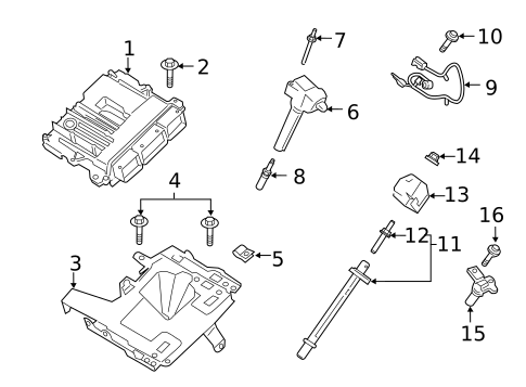 Secondary Ignition for 2021 Ford Explorer #0