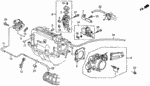 16500PT2900 - Engine: VALVE ASSY., FAST IDLE (AF15A) for Honda Image image