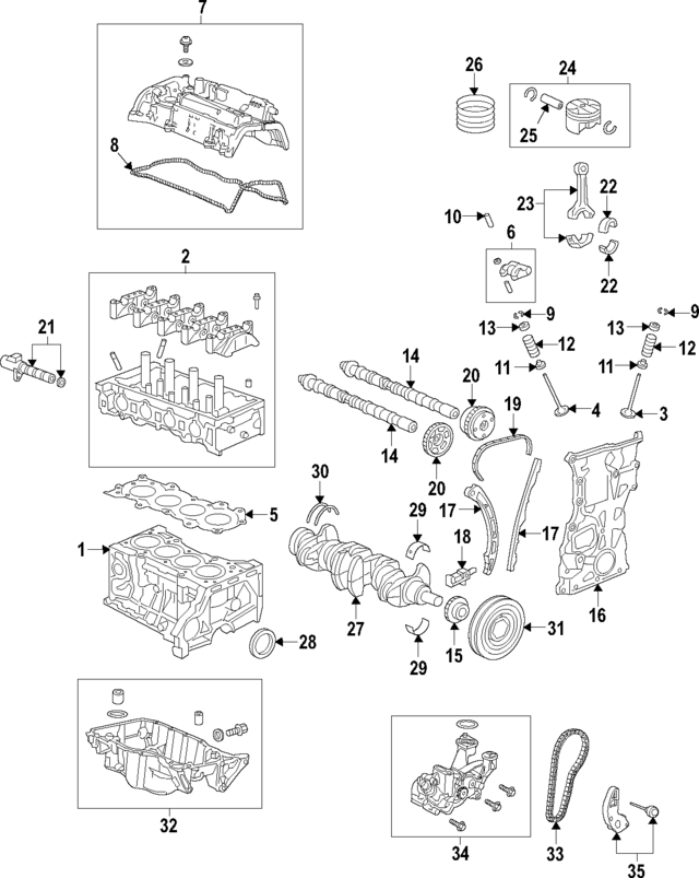 144016MAJ01 - : Timing Chain for Honda Image