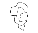 54133TL0G82ZA - Body: Shift Knob Cap for Acura Image