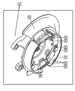 5018553AA - Parking Brake: Park Brake Shoe Return Spring for Dodge: Ram 2500, Ram 3500 Image
