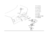 2027500791 - Trunk Lid: Lock Cylinder for Mercedes-Benz Image