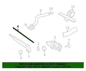 2011-2017 Volvo Wiper Blade 30747762 | OEM Parts Online