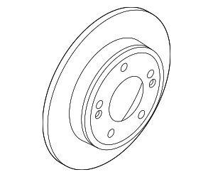 58411B2500 - : Disc Brake Rotor for Kia: Seltos, Soul Image