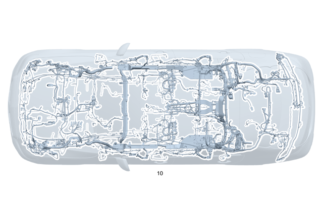 1775408624 - Electrical Equipment and Instruments: Electrical Wiring Harness for Mercedes-Benz: 180A, 180b, 220a, A220, GLA250, GLA35 AMG, GLA45 AMG Image image