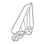 51335A3F212 - Body: Corner Molding for BMW: 430i Gran Coupe, 430i xDrive Gran Coupe, i4, M440i Gran Coupe, M440i xDrive Gran Coupe Image