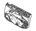 51415A42235 - Body: Door Trim Panel for BMW: 430i Gran Coupe, 430i xDrive Gran Coupe, i4, M440i Gran Coupe, M440i xDrive Gran Coupe Image