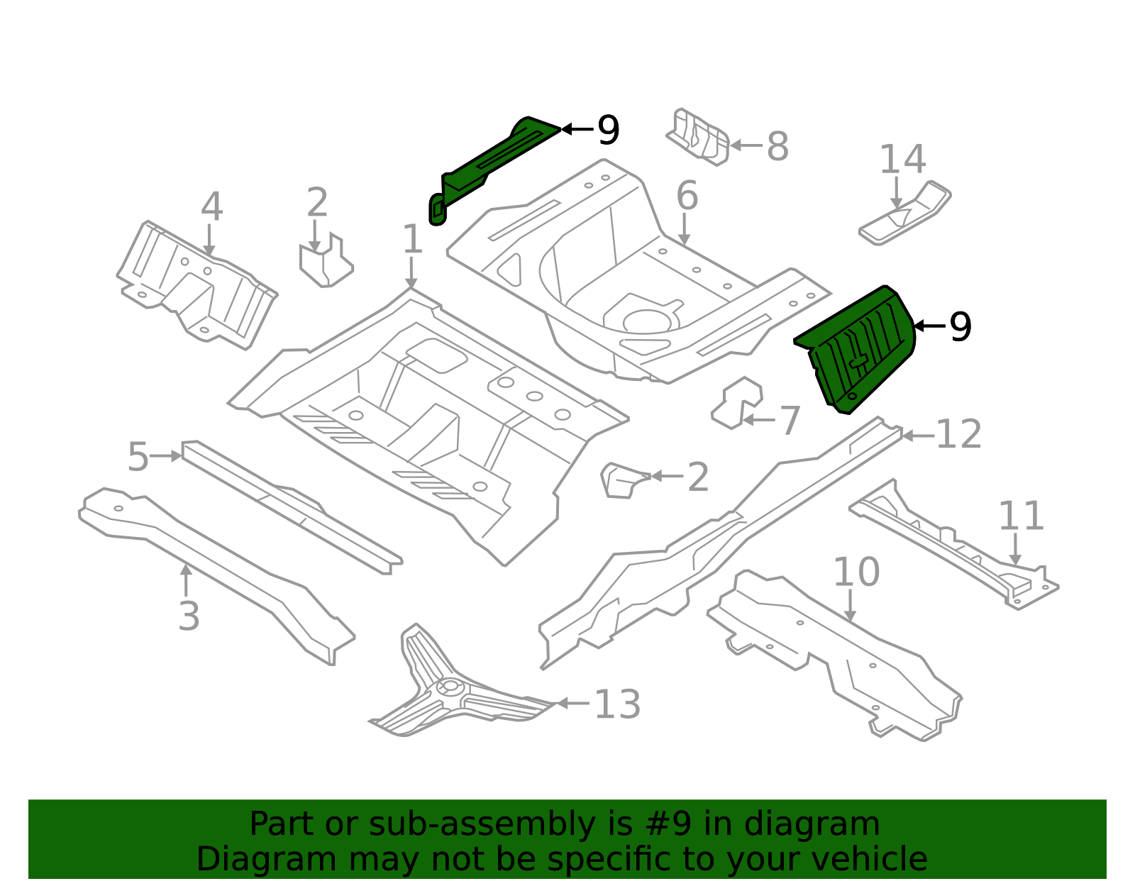 Side Panel Assembly R 65531-2T000 - Side Panel 2011-2016 Kia Optima | Kia.Parts Store
