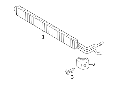 Power Steering Oil Cooler for 2017 BMW X5 #0