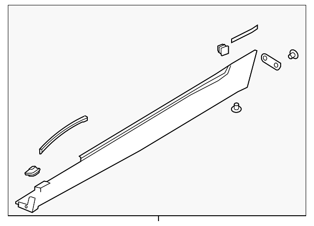 N243-51-P40D-27 - Rocker Molding - 2016-2020 Mazda MX-5 Miata