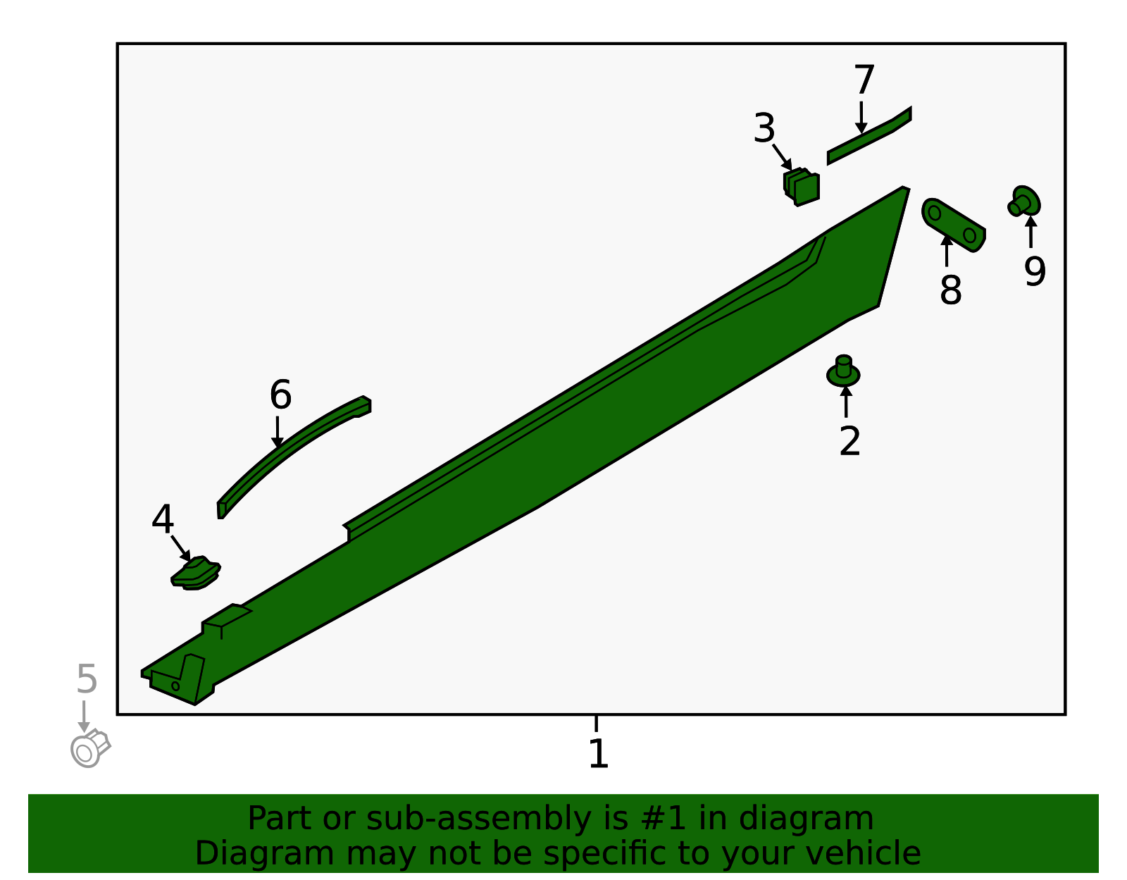 N243-51-P40D-27 - Rocker Molding - 2016-2020 Mazda MX-5 Miata