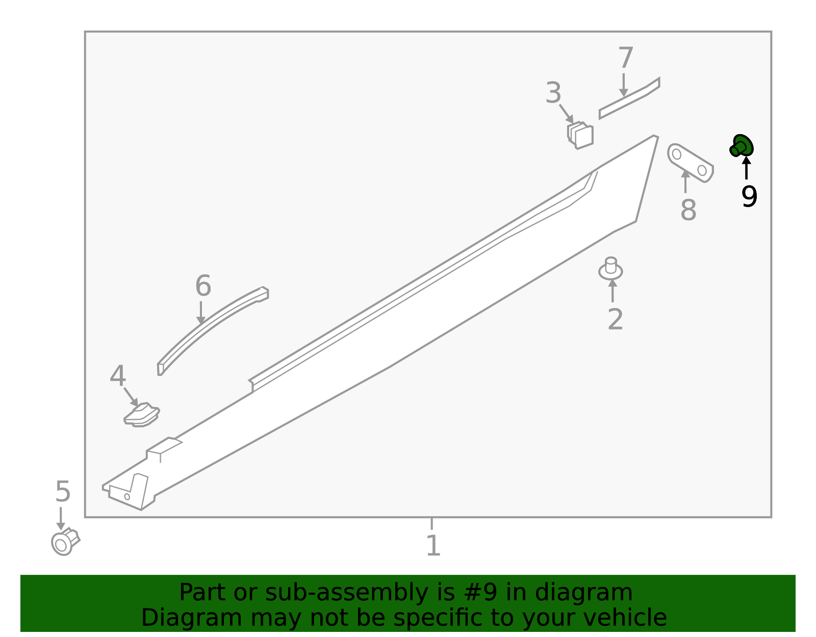 mi ページ 2013-2025 Mazda Rear Deflector Rivet KD53-51-833 | OEM Parts Online