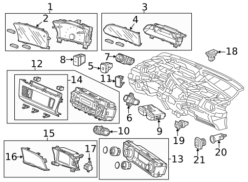 Lane Departure Warning for 2013 Honda Civic #1
