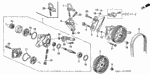 90693P2A003 - Engine: CIRCLIP (INNER) (40MM) for Honda Image