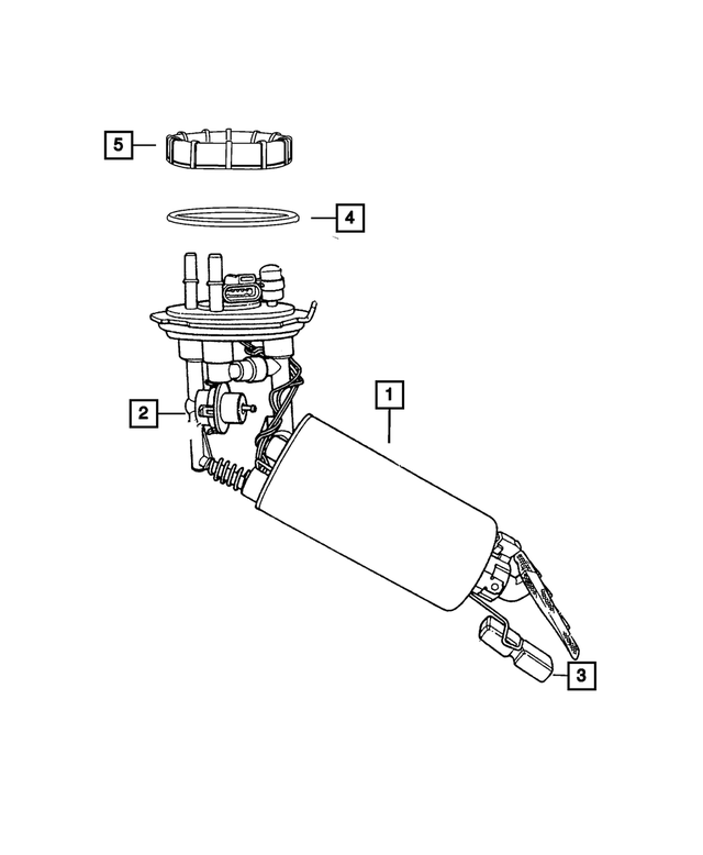 5101830AC - Fuel: Fuel Pump/level Unit Module Kit for Mopar Image