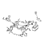 68600285AC - : Battery Wiring for Mopar Image