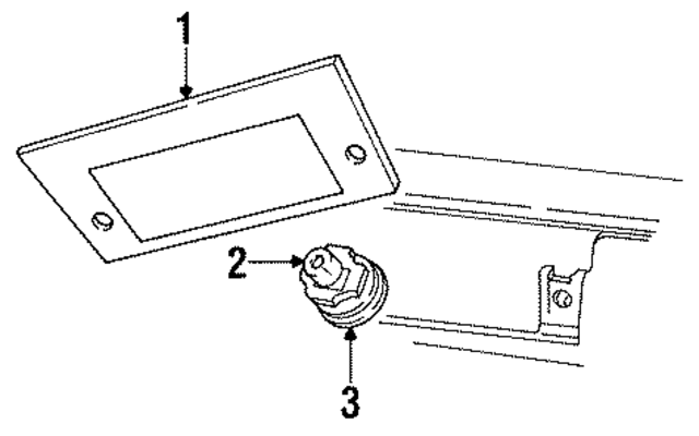 4400899 - Electrical: Side Marker Light Socket for Mopar Image