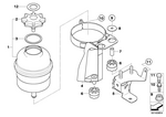 32416769287 - Steering: Bracket, Oil Carrier for BMW Image