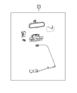 68382504AD - Mopar Accessories - Component Parts: 7 Way Connector for Ram: 2500, 3500 Image