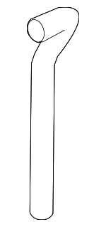 25757865 - Cooling System: Overflow Hose for Cadillac: CTS, SRX, STS Image