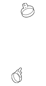 11517143 - Cooling System: Upper Hose Clamp for Cadillac: STS | Saturn: Vue Image