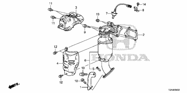 Converter (L4) for 2016 Honda Accord #0