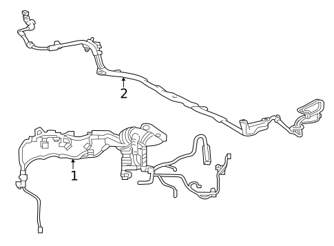 Wiring Harness for 2015 Toyota Camry #0