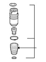 7L0412137 - Suspension: Suspension Shock Absorber Bellows for Volkswagen Image