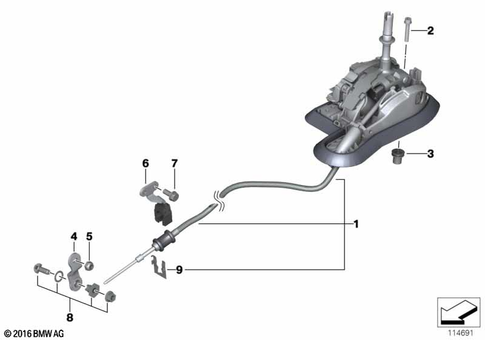 Gearshift Steptronic for 2009 BMW 135i #0