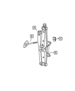6504118 - Wheels, Covers and Jacks: M6 X 1.00 U-nut for Mopar Image