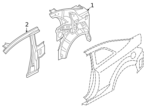 Inner Structure for 2010 Kia Forte Koup #0